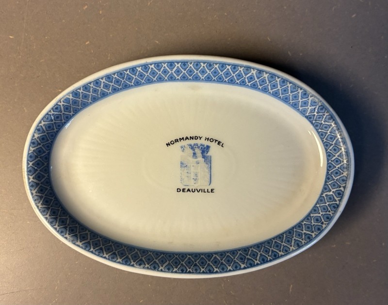 Normandy Hotel Deauville Ashtray 