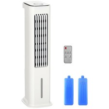 Ice Cooling Tower Fan Cooler Evaporative Air Cooler Timer Oscillating Fan, UK