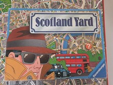 Scotland Yard Board Game Vtg 1988 German Deutsch Edition Ravensburger