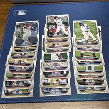 2023 Bowman 1st Paper Lot 25 Card lot 