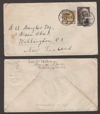 1934 Netherlands Indies Cover to New Zealand