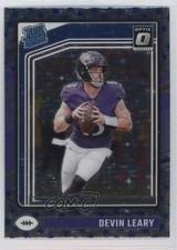 2024 Panini Donruss Optic Rated Rookie Stars Prizm Devin Leary #227 1eh5
