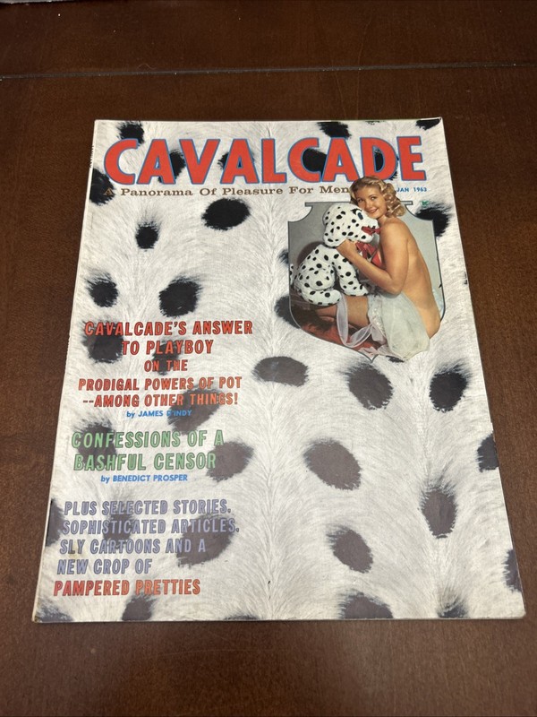 Vintage Cavalier Men’s Magazine January 1963