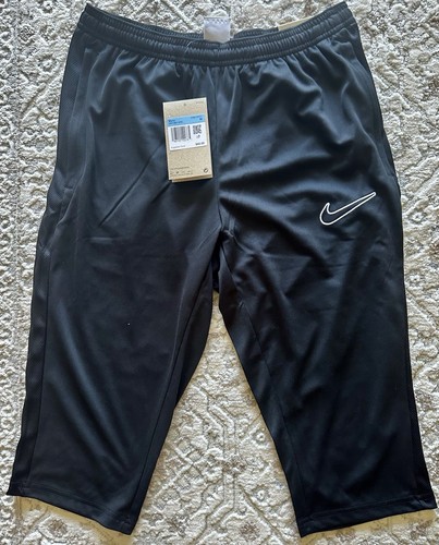 NIKE ACADEMY SLIM TAPERED 3/4 PANTS BLACK NWT MEN’S M