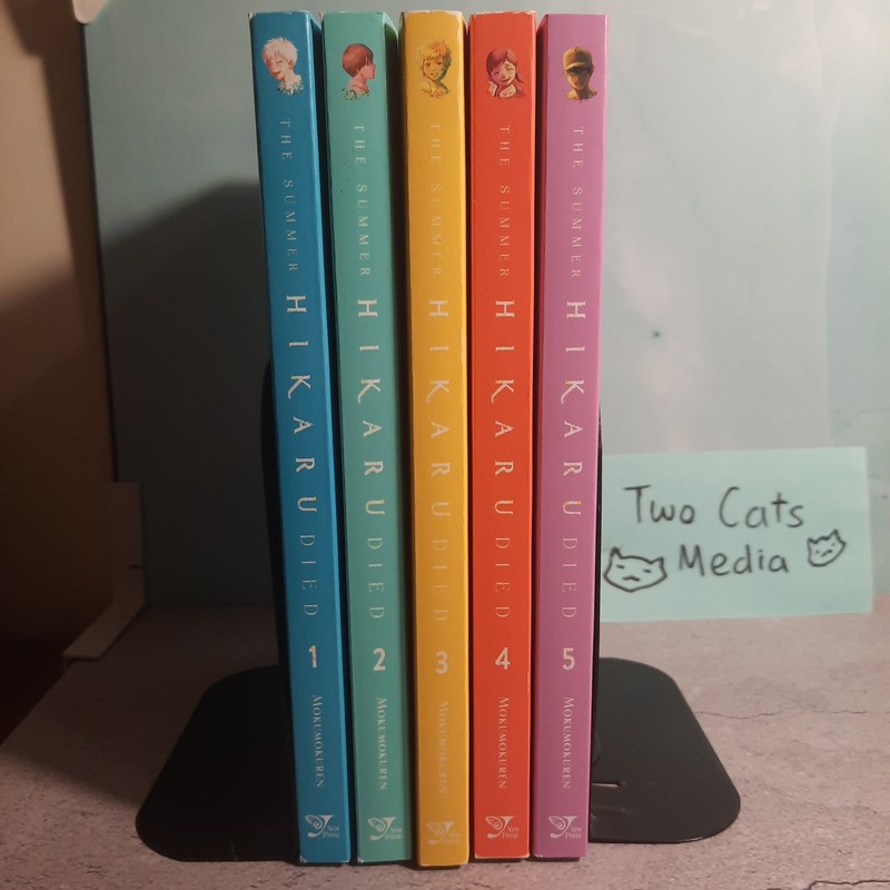 📚 The Summer Hikaru Died Vol. 1-5 Official English Manga Variation Listing