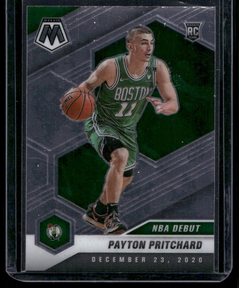 Payton Pritchard 2020-21 Panini Mosaic Silver #269 Boston Celtics