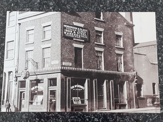 1920 Liverpool Vulcan St Dock Rd Trafalgar Pub 1990s Large B&W Photo Off Neg 9x6