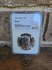 1966 50c Kennedy Silver Half Dollar From SMS NGC MS67