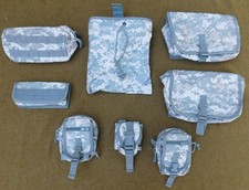 Smittybilt Set Of 8 Molle Pouches Acu Digital Camo For Jeep Wrangler Seat Cover