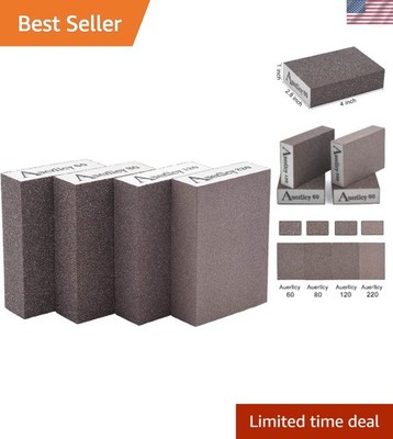 Sanding Sponge, Coarse/Medium/Fine/Superfine 4 Different Specifications Sandi...
