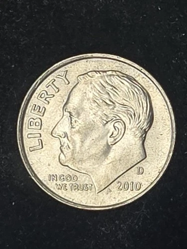 2010-D Roosevelt Dime — photo from another recent sale