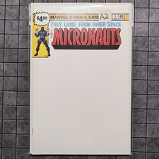 Micronauts #1 - (2023 Facsimile Blank Sketch Variant) - KEY 1st App - UNREAD NM