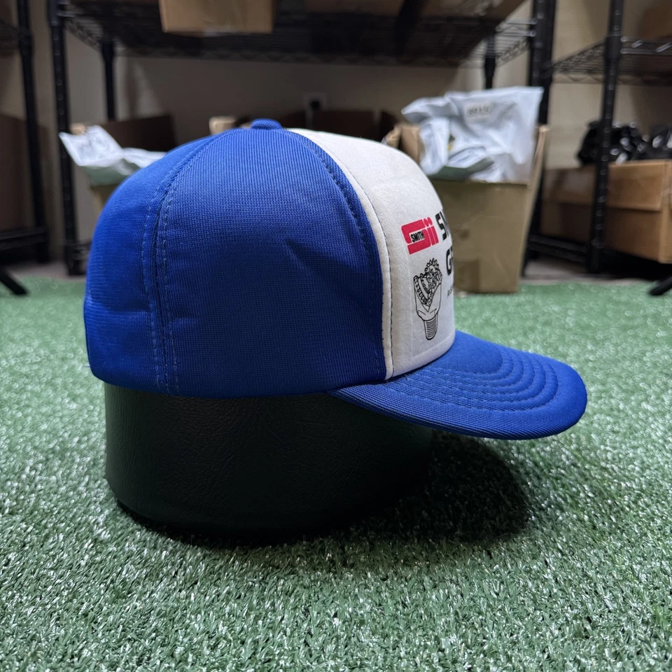 Gorra de Colección Vernon Headliner Gorra Talla Única Azul Espuma Snapback Años 80 Estampado Gráfico Foto 3 de 4