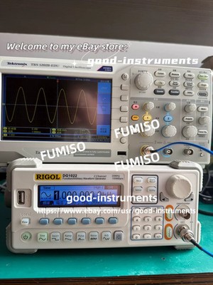1 PCS RIGOL DG1022 FUNCTION/ARBITRARY WAVEFORM GENERATOR 20 MHz,2CHANNEL#ic-*go