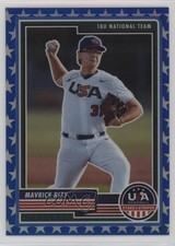 2023 Panini USA Baseball Stars & Stripes Blue Prizm 41/75 Mavrick Rizy #14 0u7