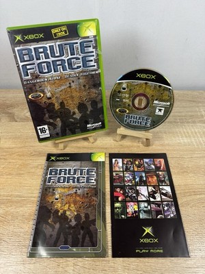 Original Xbox Brute Force - komplett mit Handbuch getestet/funktionstüchtig