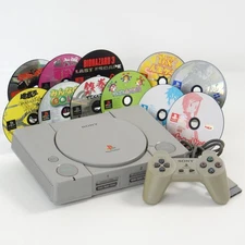 PS1 Console SCPH-5500 SONY Playstation Tested System wz 10 Game NTSC-J- A3574155