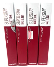 (4) Maybelline Super Stay Matte Ink Liquid Lipstick Sealed 325 - Shot Caller