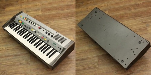 Brother GX-151 Vintage Keyboard 1970s Model with Speaker and AC Cord Japan