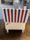 Vintage Hand-Painted French Marketplace Jewelry Music Box Removable Tray — photo 6