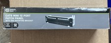 CE CAT6 Mini Data Patch Panel 12 Port. GE