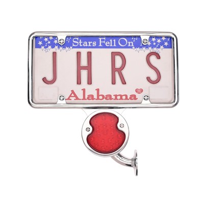 JHRS 204-010 1932 Fits Ford Taillight Kit, Short, License Plate Mount