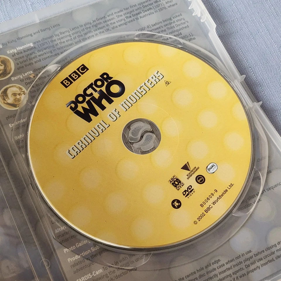 Doctor Who: Carnival of Monsters (DVD 1973) Region 4 Jon Pertwee Katy Manning - image 4 of 4