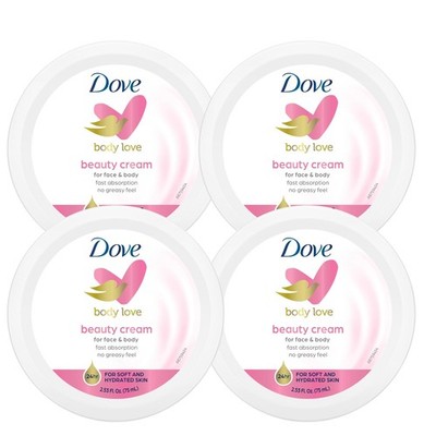 Dove Nourishing Body Care, Face, Hand, and Body Beauty Cream for Normal to Dr...