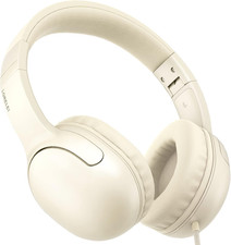 LORELEI E5 Wired Headphones for Kids Foldable & 3.5Mm Jack Tangle Free Nylon Wir
