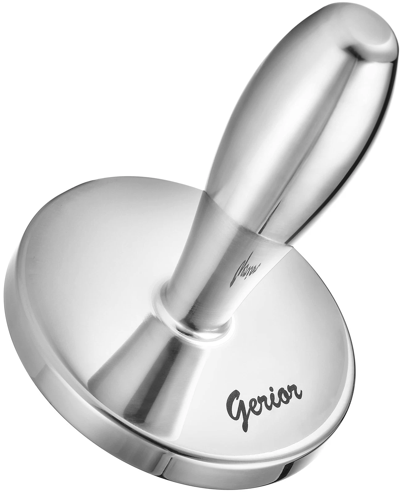 Meat Pounder Tenderizer - Solid Cast Stainless Steel Round Chicken Flattener ...