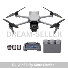 DJI Air 3S Fly More Combo Drone (DJI RC 2) 4K/60fps HDR - No Tariffs in US