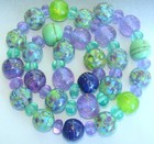 Sistersbeads Handmade Glass Beads- Purple Haze — photo 1