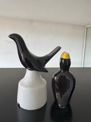 Royal Worcester Blackbird Torten Trichter Entlüftung 2-teilig & Tala Friend