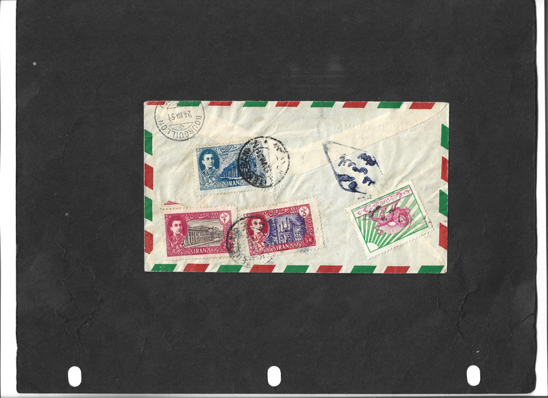 MIDDLE EAST-VERY FINE 1951 REG ADVTO CESURED COVER TO SWITZERLAND