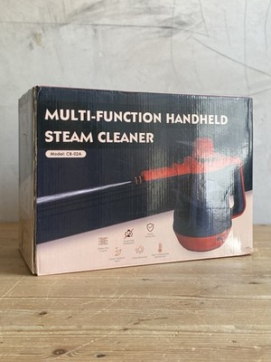 Muti-Function Handheld Steam Cleaner, schwarz/rot