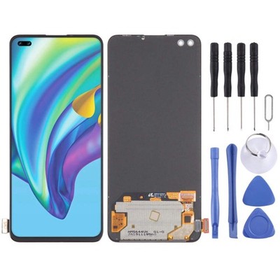 Original Super AMOLED LCD Display für Oppo Reno4 Lite, F17 Pro, Reno4 5G