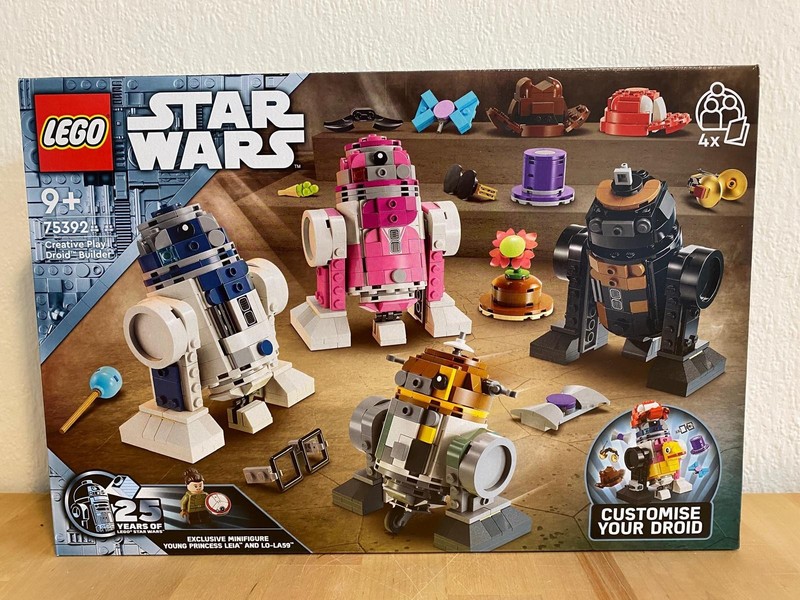 LEGO 75392 Creative Play Droid Builder Star Wars BNIB Sealed Retired