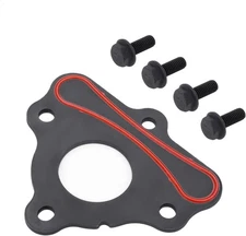 Camshaft Retainer Plate Gasket Compatible with LS Series Engines, &Bolt Kit A...