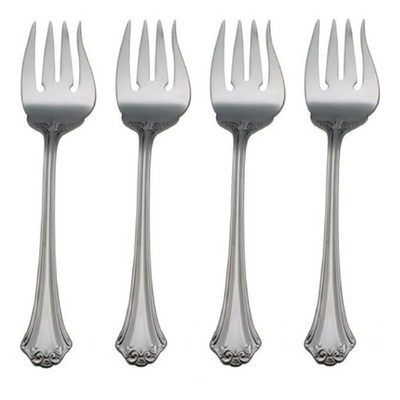 Reed & Barton Country French 18/10 Stainless Steel Salad Fork (Set of Four)