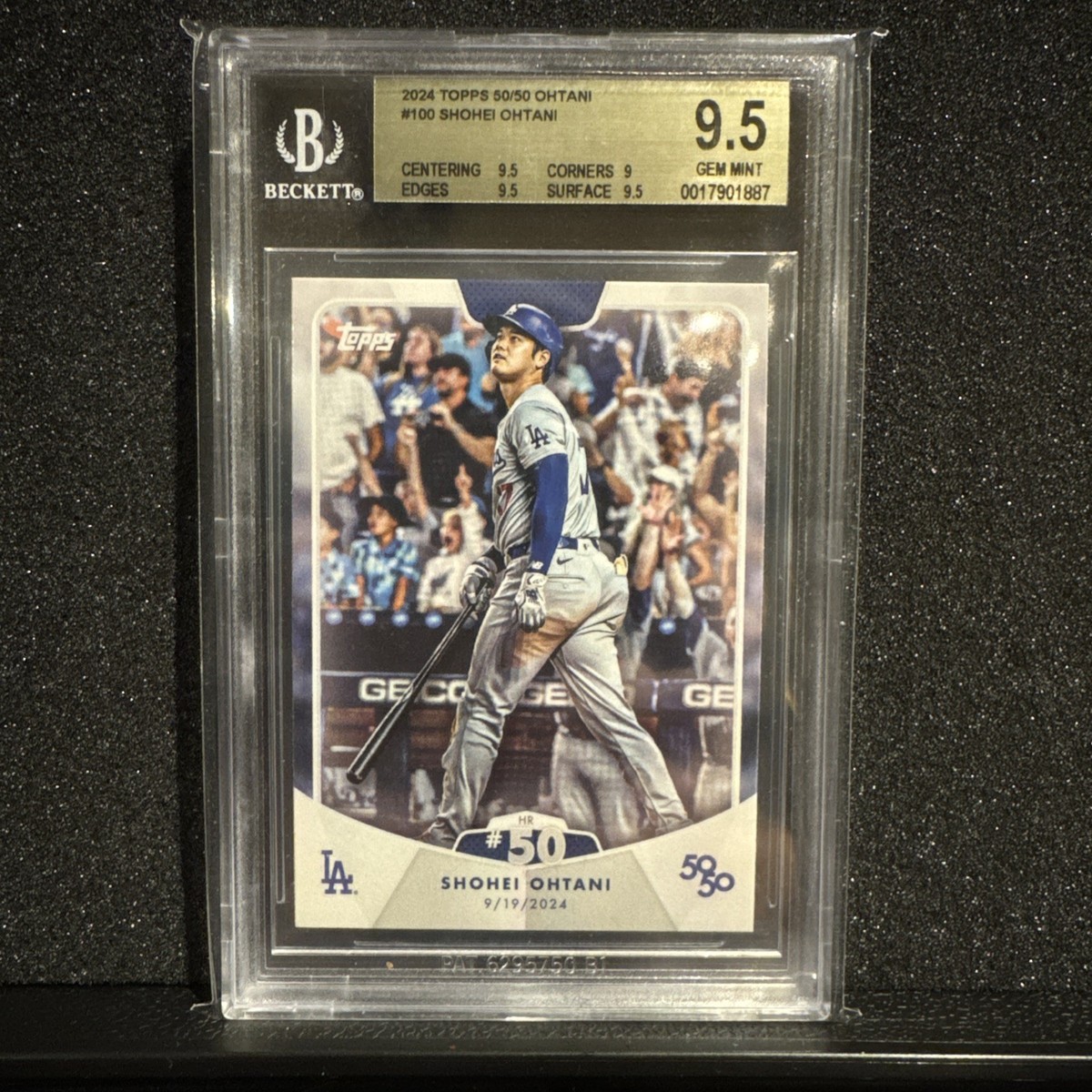 2024 Topps 50/50: Shohei Ohtani - 50th HR #100 BGS 9.5 PSA 10 | eBay