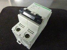 Schneider Electric D16A C60 MULTI 9 2P 16A 480/277VAC Circuit Breaker   (30815)