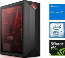 HP Omen Gaming PC - Intel i7-9700, GTX 1660 T...