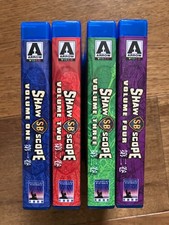 Shawscope Blu Ray Custom Cover W/ Empty Case Only NO Discs Shaw Brothers 1 2 3 4