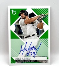 2021 Topps Brooklyn Collection JOSE ABREU Autograph /60 #BKA-JA White Sox SSP