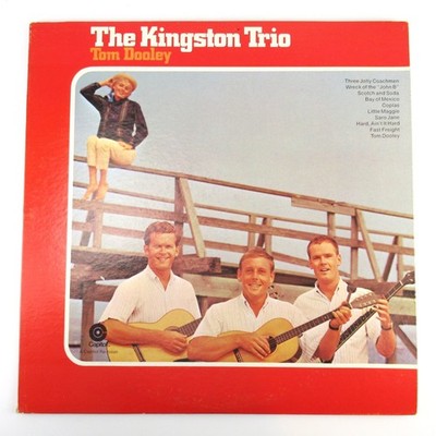 Schallplatte KINGSTON TRIO - BOB DOOLEY Folk Album USA Capitol Records 50s 60s