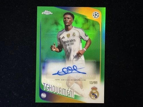 Aur Lien Tchouam Ni 2025 Topps Chrome Aur Lien Tchouam Ni Green