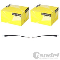 2X Triscan Bremsschlauch BremsschlÄUche SchlÄUche Vorne Passend FüR Opel Vectra