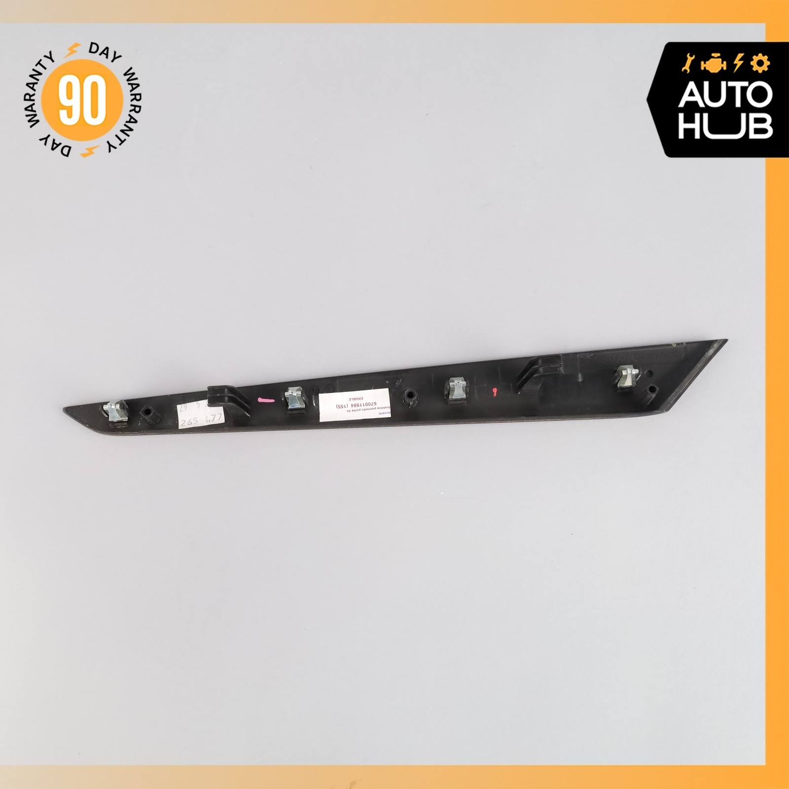 Maserati Quattroporte M156 Front or Rear Right Door Panel Trim Wood OEM