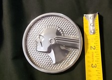 BO83 Pontiac Fender Emblems Vintage Indian 1951- 1953 PONTIAC