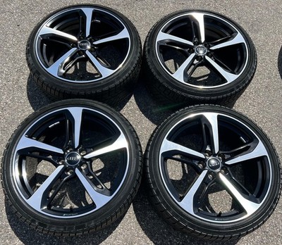 4 ORIGINAL 19'' ALU WINTERRÄDER AUDI TT TTS 8S 8S0601025BD 9x19 ET52  CONTI  2018